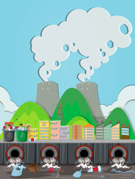 核电站的污染图片下载