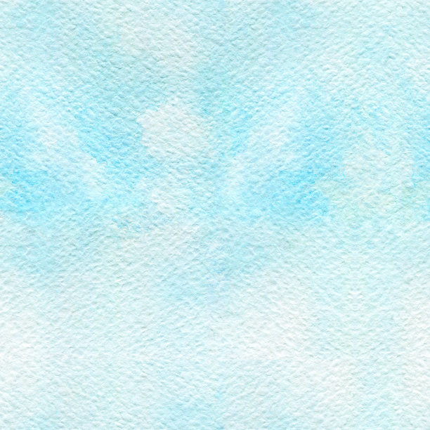 水彩无缝蓝色图案与纸纹理素材图片