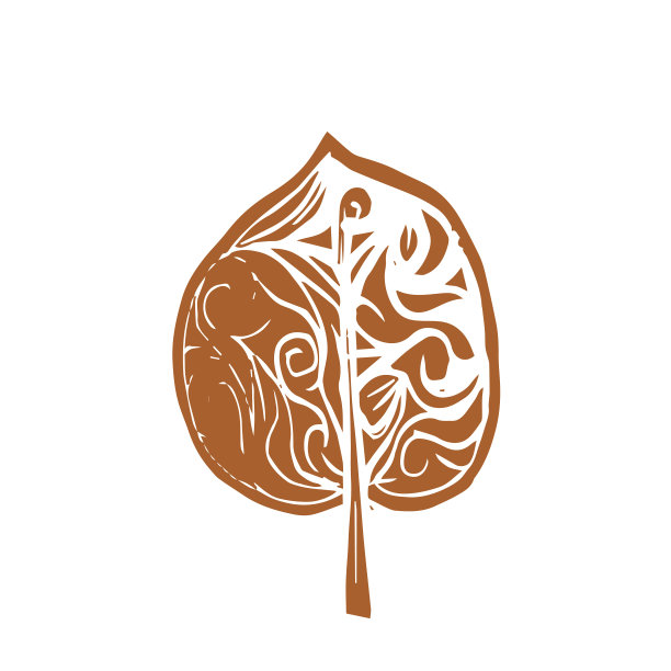 秋天浮雕叶图片下载