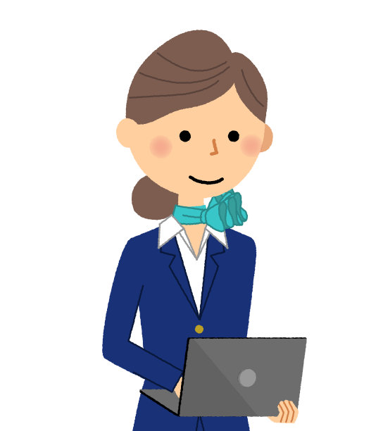 制服的女人,笔记本电脑图片下载