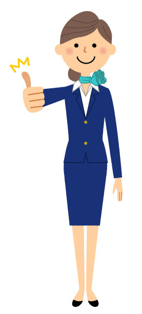制服的女人,竖起大拇指图片下载