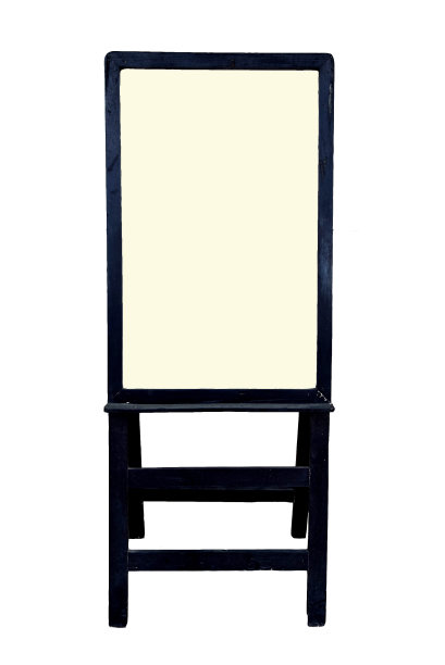 菜单白板上的白色背景。图片下载