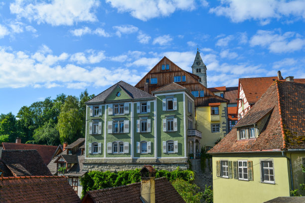 梅尔斯堡的传统房屋图片下载