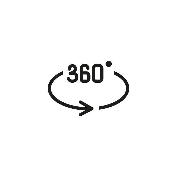 角度三百六十度线图标图片下载