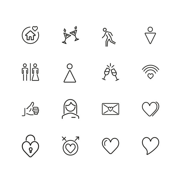 图标集的关系图片下载