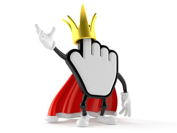 带表冠的光标字符图片下载