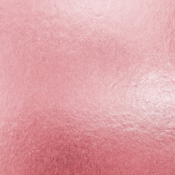 玫瑰金箔纹理背景有光泽的纸叶粉紫色颜色与明亮的反光光泽金属材料表面图片下载