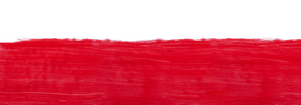 白色背景上的红色[剪切路径]图片下载