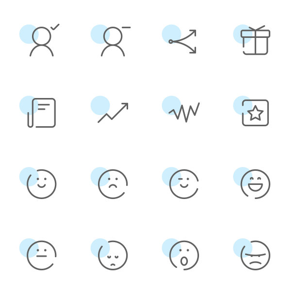 开行图标社交媒体集3图片下载