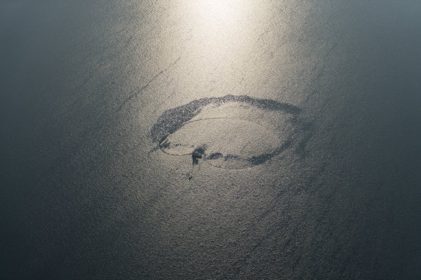 空中渔船图片下载