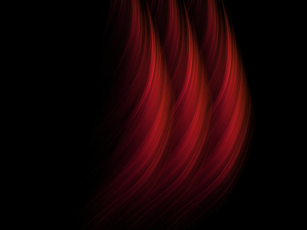 抽象橙色波背景图片下载