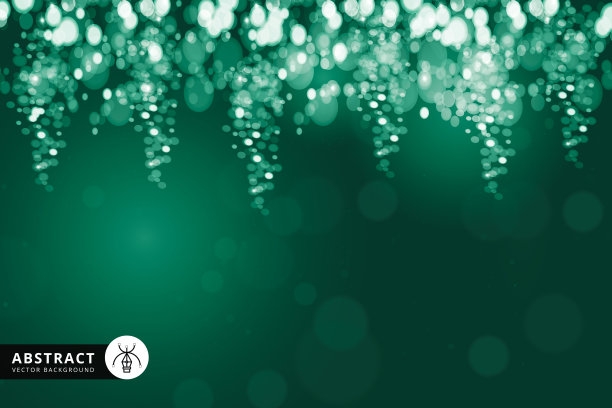 绿色背景与圣诞节图片下载