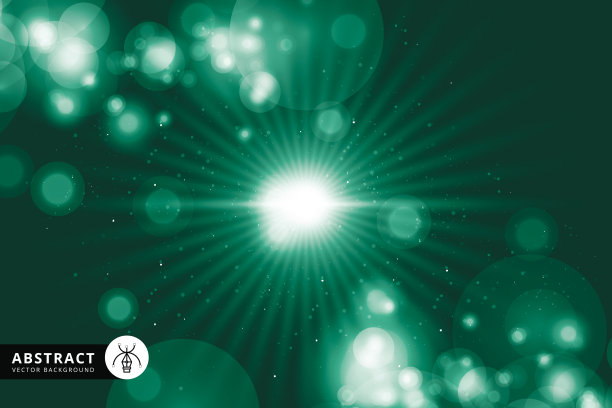 绿色背景与圣诞节图片下载