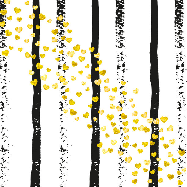 金光闪闪的五彩纸屑，点缀着点点图片下载