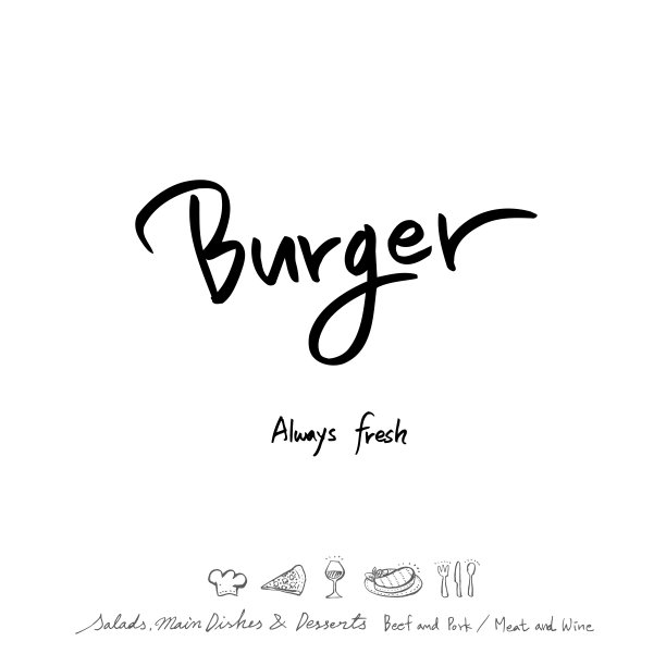 餐厅的海报图片下载