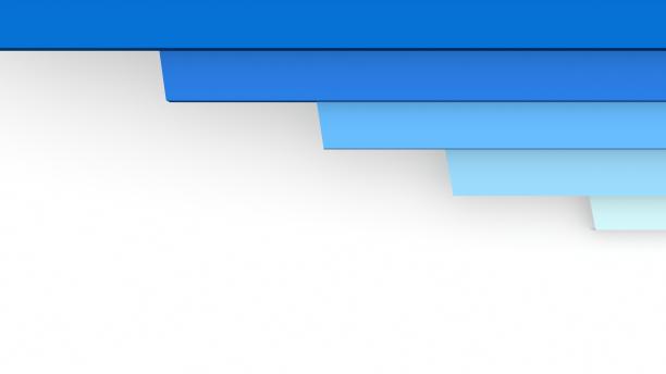 蓝色层纸剪。三维渲染图片下载