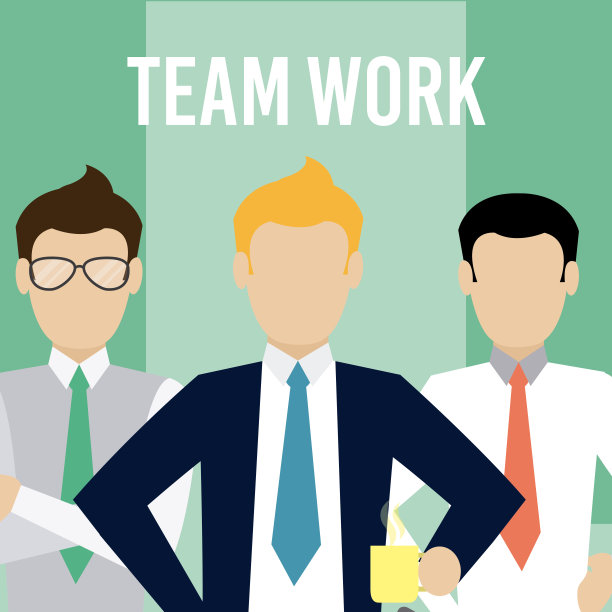 企业团队合作的概念图片下载