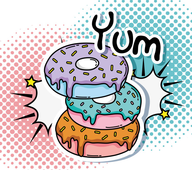 波普艺术的漫画图片下载