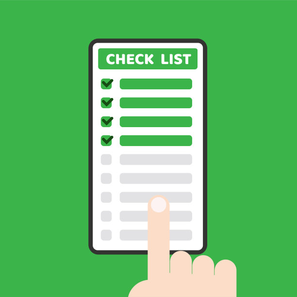 智能手机屏幕上的待办事项列表图片下载