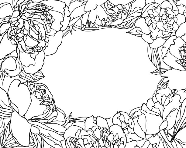 花架牡丹花图片下载