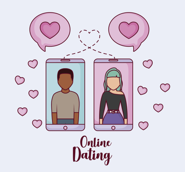 网上约会的设计图片下载