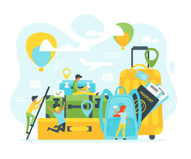 旅游概念背景图片下载