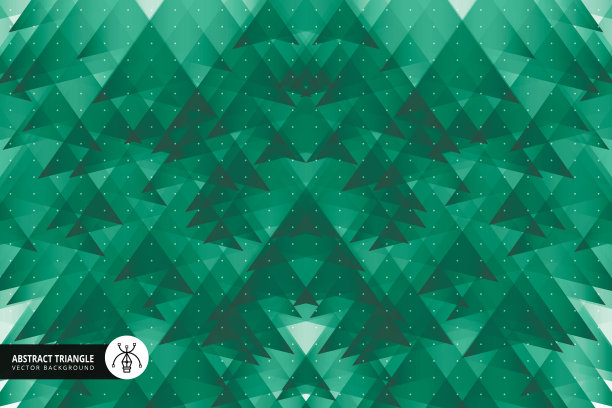 水晶三角背景图片下载