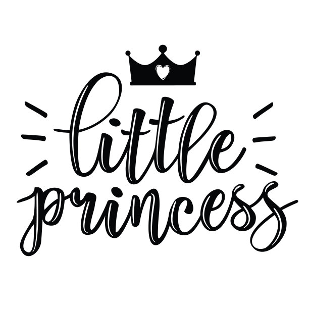 矢量插图的小王子文字图片下载