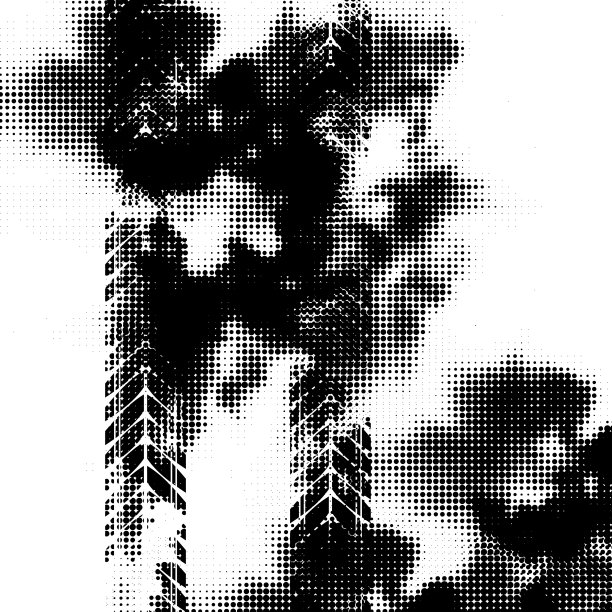 黑色半色调轮胎轨迹背景图片下载