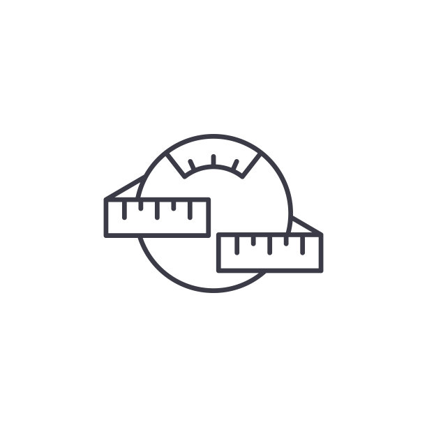 重量控制线性图标的概念。重量控制线矢量符号、符号、插图。图片下载