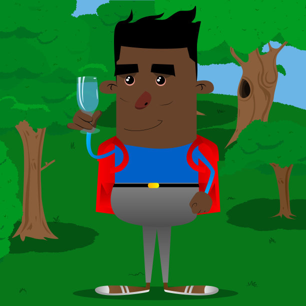 学生拿着一杯水。图片下载