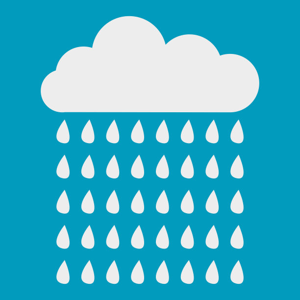 雨云矢量设计图片下载