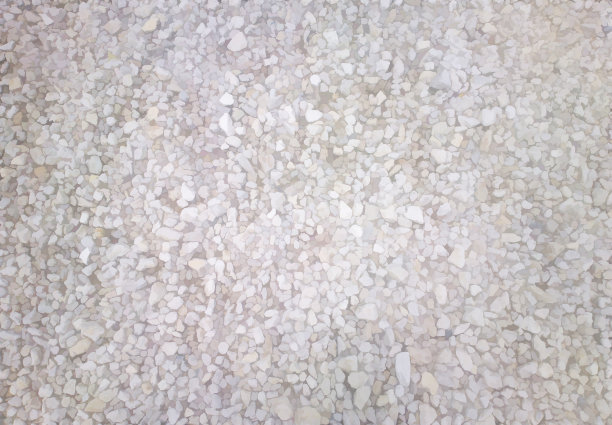 水平黑白海岸卵石插图背景图片下载