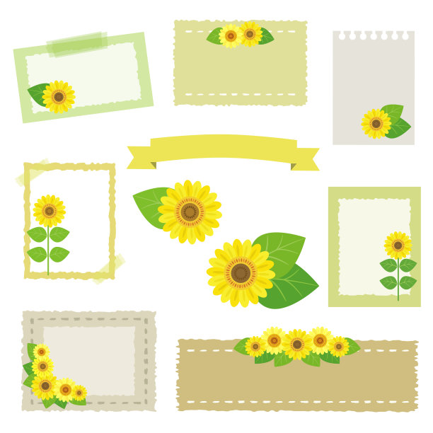 向日葵花架图片下载