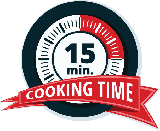 15分钟烹饪时间插图图片下载