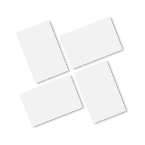 名片模板空白。矢量图图片下载