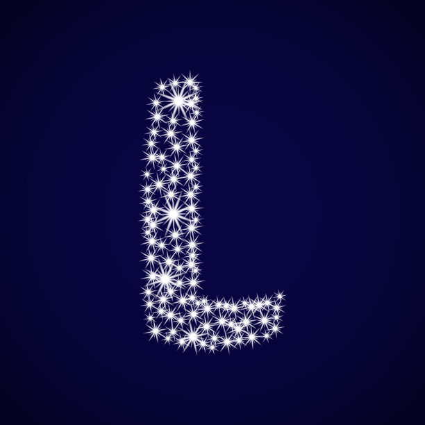 字母L中的一个字母。图片下载