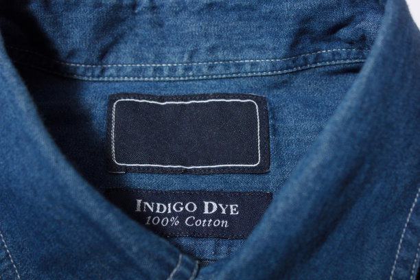 蓝色牛仔衬衫图片下载