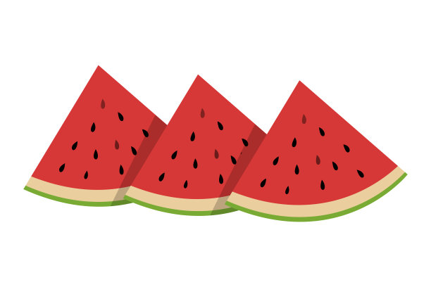 西瓜向量设计图片下载