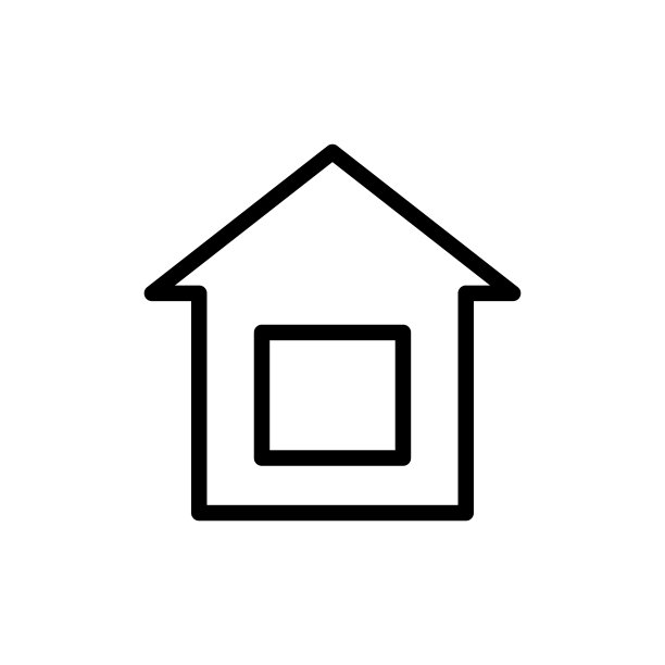 房屋图标矢量插图图片下载