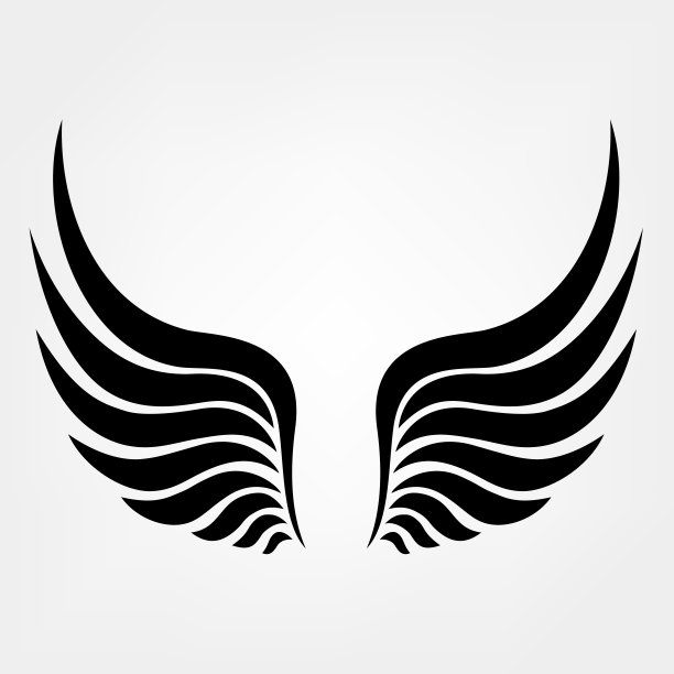 翅膀向量图片下载