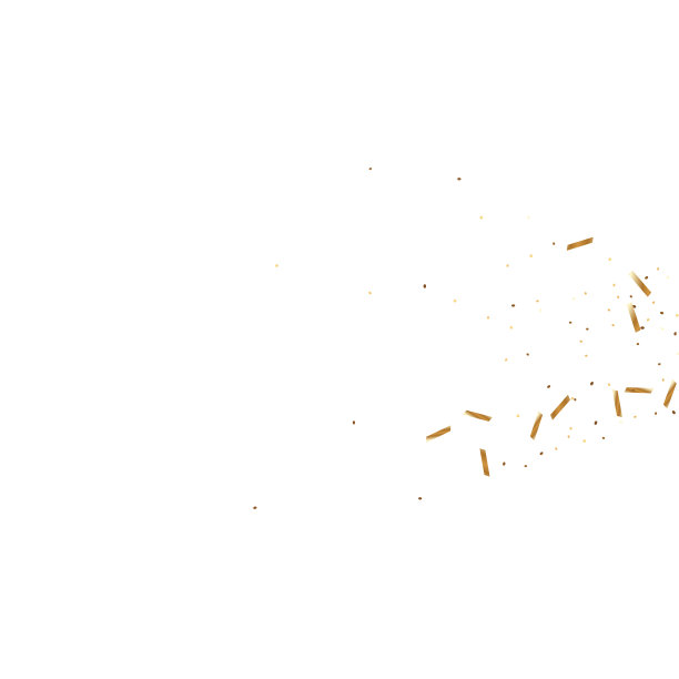 黄金纸屑背景。图片下载