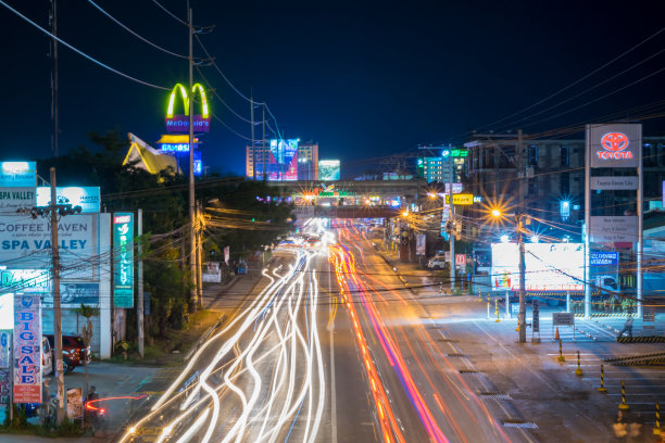 路灯光图片下载