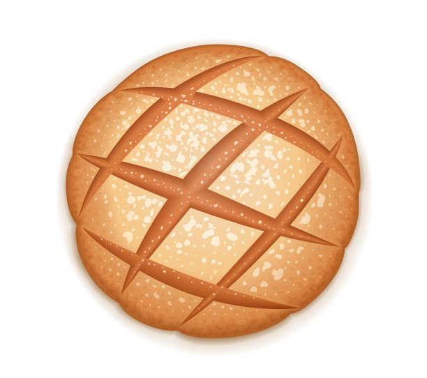 黑麦面包。图片下载