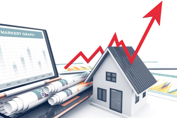 房地产增长图图片下载