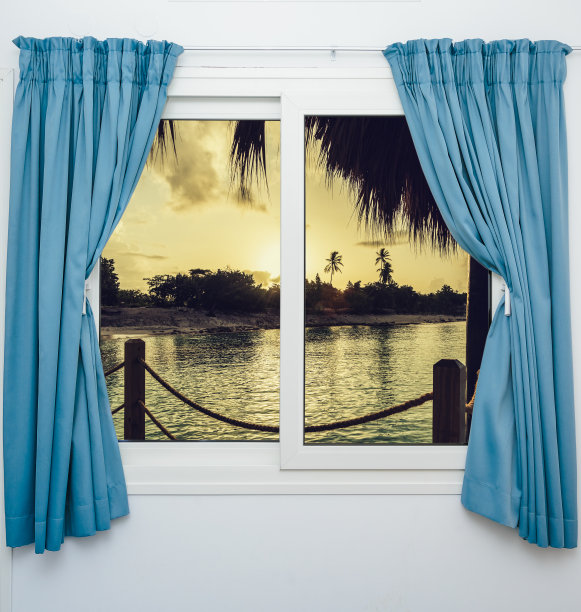 窗外的景色图片下载