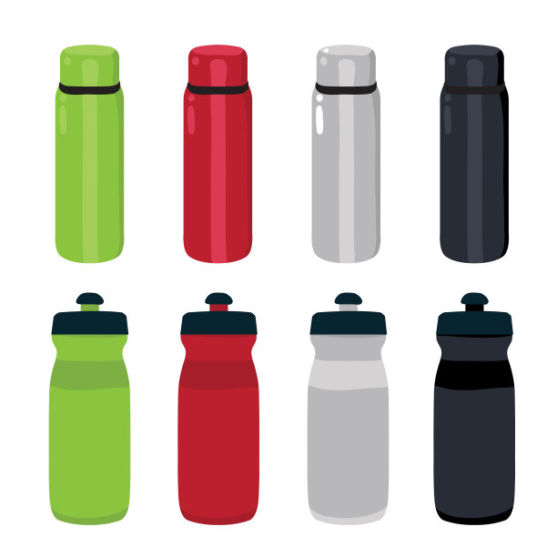瓶子矢量收集设计图片下载