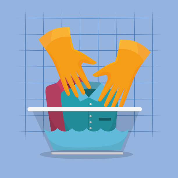 洗衣服务套装产品图片下载