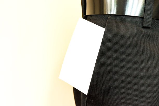 口袋空白纸图片下载