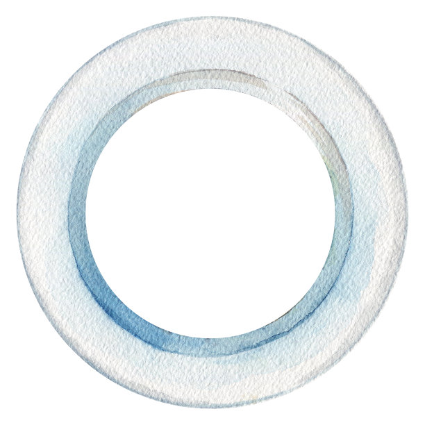 白色板的圆形框架图片下载